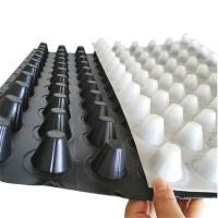 Buy cheap Construction Blue HDPE Board 10mm Drainage Cell with CE/ISO9001/ISO14001 product