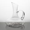 Buy cheap 46oz Crystal Wine Decanter With Handle 1300ml Unique Wine Carafe Lead Free from wholesalers