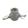 Buy cheap Customized SS 304 316 D type Camlock Quick Connectors for Water Gas Oil NPT BSP 1/4"-4 from wholesalers