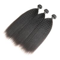 Buy cheap 12 Inch Remy Malaysian Curly Hair Bundles With Closure Strict Quality Control product