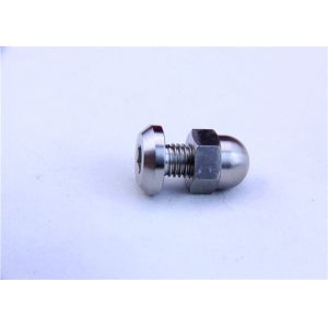 Buy cheap Light Weight Custom Titanium Machining M10 Titanium Nuts Impact Resistance from wholesalers
