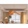 Buy cheap Wabi-sabi style rope chandelier simple creative bedroom living room lamp hand-woven Japanese retro homestay restaurant lamp from wholesalers