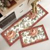Buy cheap Plant Flower Printing Kitchen Floor Mats Non Slip 40*60mm Rectangle from wholesalers
