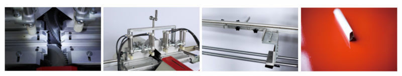 window make machine door making high quality cutting saw for glazing bead/glass bead cutting for upvc