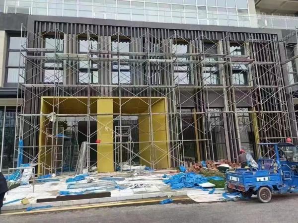 Buy cheap Metal Ceilings Aluminum Curtain Wall Manufacturers Rectangle shape from wholesalers