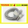 Buy cheap FUKUDA Denshi 10Leads Wire DB15pin ECG/EKG Cable For Cardimax FX-2111 FX-3010 from wholesalers