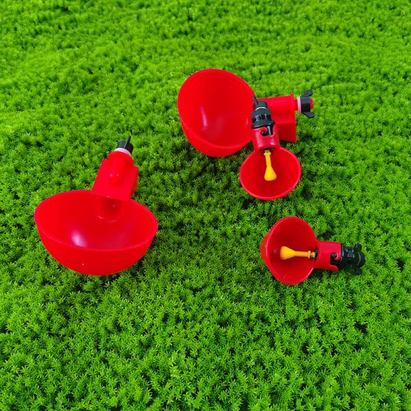 Buy cheap Round Red Automatic Duck Water Bowl / Goose Drinking Container Easy To Clean Constant Water Supply from wholesalers