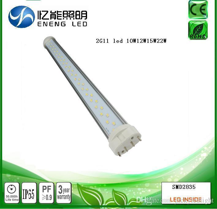 high quality 2G11 led light 10W12W18W22W 2G11 led tube light wirh smd2835 led AC85-265V4/5000 Three-year warranty