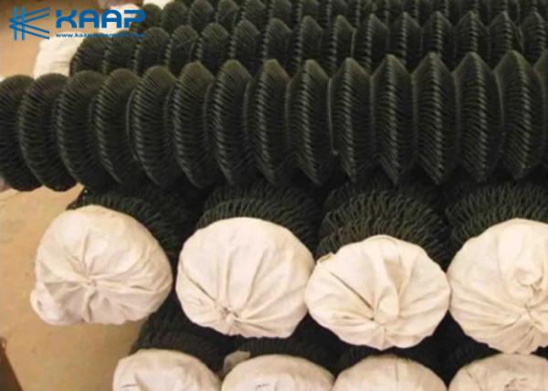 Buy cheap Green PVC Coated Woven Wire Mesh Chain Link from wholesalers