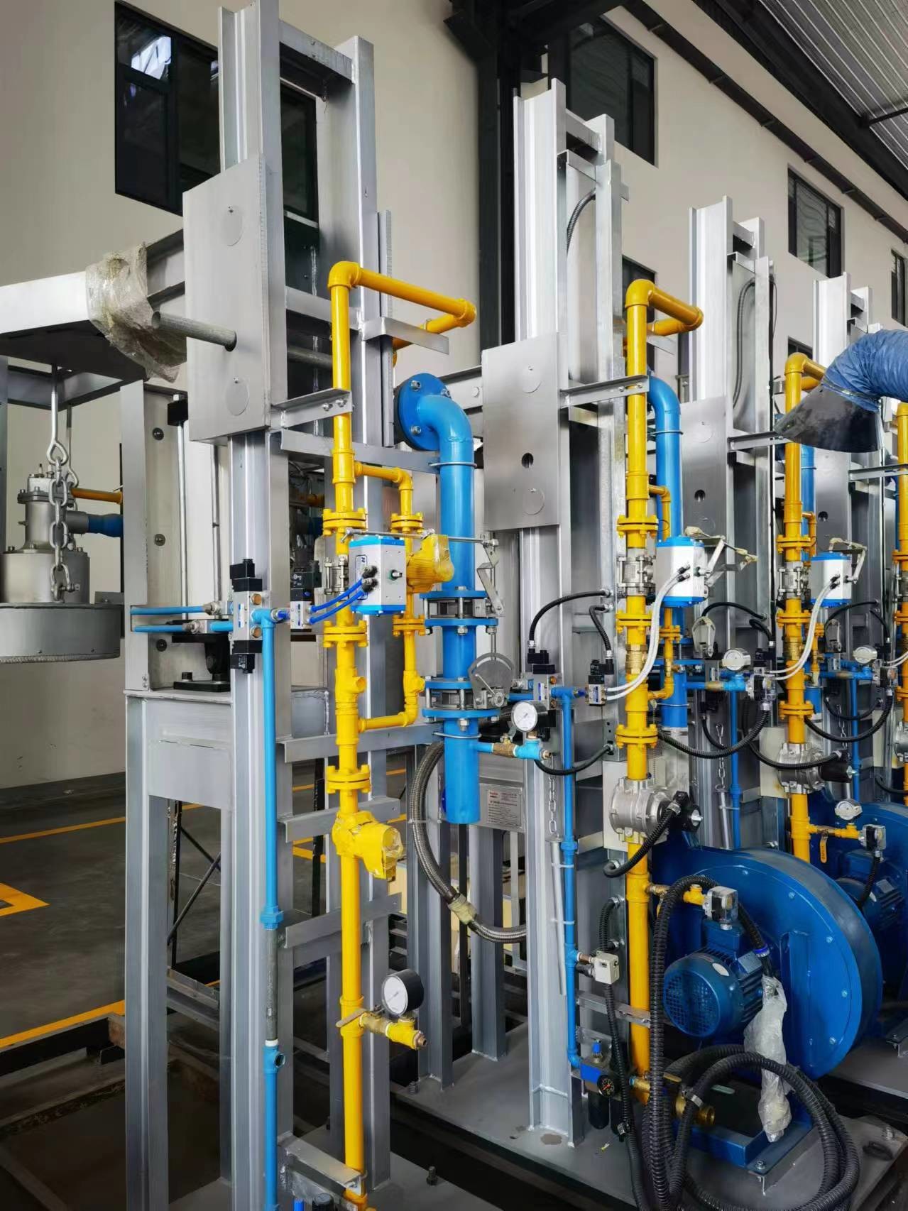 Automatic Ladle Preheating System For Gas Pressure Pa 5000 Pressure MPa 0.5-0.7 Automatic/Manual Temperature Control Mode
