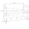 Buy cheap LANGYI Custom Countertop Acrylic Wine Display Stand For Supermaket from wholesalers