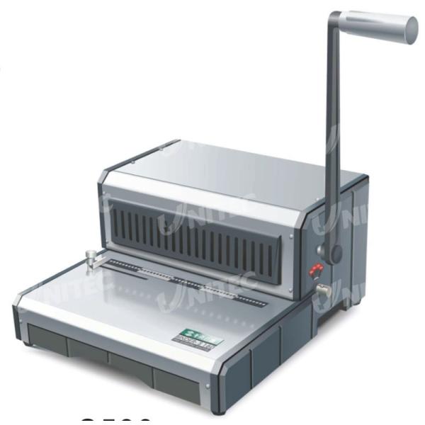 Buy cheap 297mm Width Electric Binding Machine , Heavy Duty Comb Binder Machine S590 from wholesalers