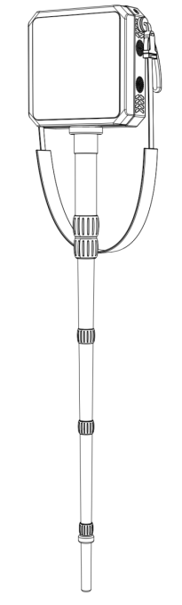 Portable Drone Detector Early Warning Device Supporting 2.4GHz 5.2GHz And 5.8GHz Bands