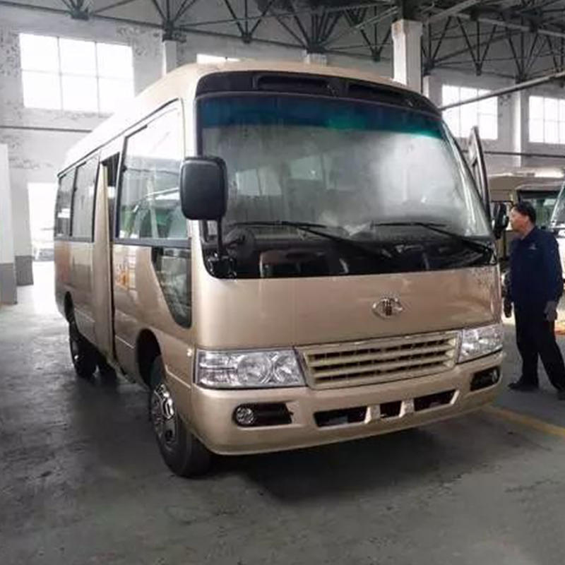 Euro III/Euro IV Emission Standard 30 Seats LHD Used Coaster Bus with Air Condition