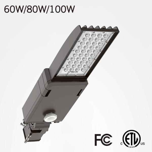 Buy cheap Outdoor 160lm/W 120w Motion Sensor Parking Lot Lights from wholesalers