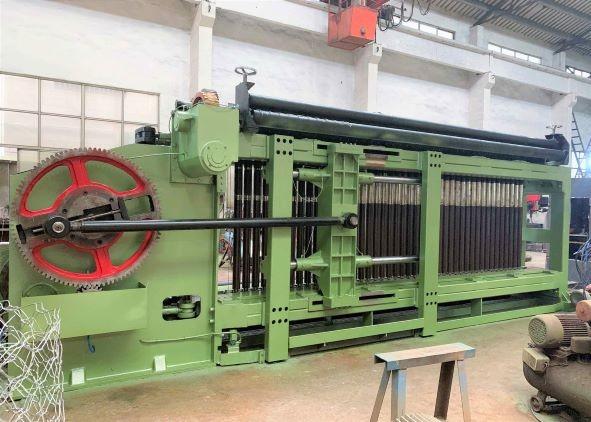 Buy cheap Double Rack Drive Gabion Hexagonal Wire Netting Machine 4.2mm Wire from wholesalers