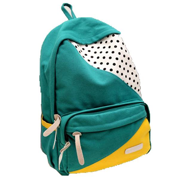 Buy cheap ECO Friendly Green Pretty Outdoor Sports Backpack Canvas Back Pack Personalized from wholesalers