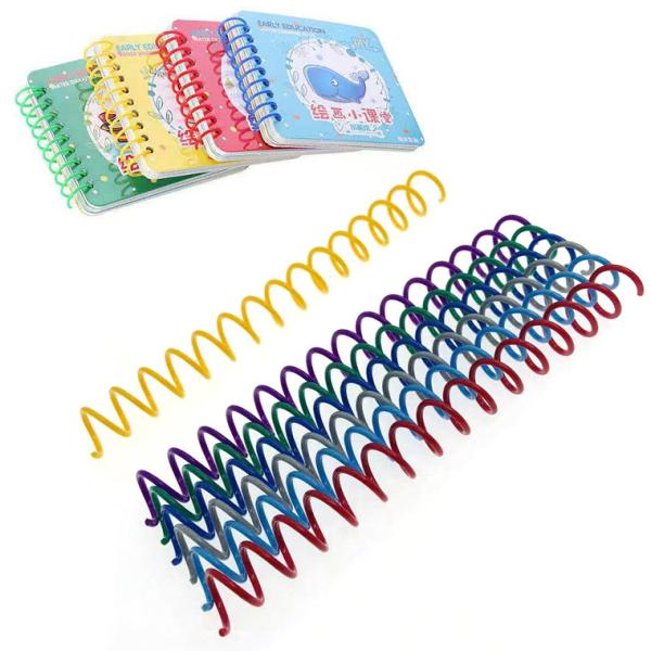 Buy cheap OEM PVC PET Plastic Spiral Binding Coils For Notebooks from wholesalers