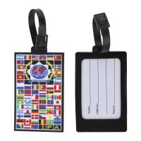 Buy cheap Colorful Flexible Soft PVC Rubber Travel Luggage Tags for Baggage Bags Suitcases product