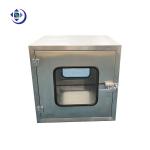Electric Magnetic Interlock 304 Stainless Steel Pass Box For Cleanroom