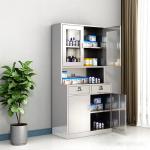90*40*180cm Specifications Stainless Steel Medicine Cabinet for Hospital and