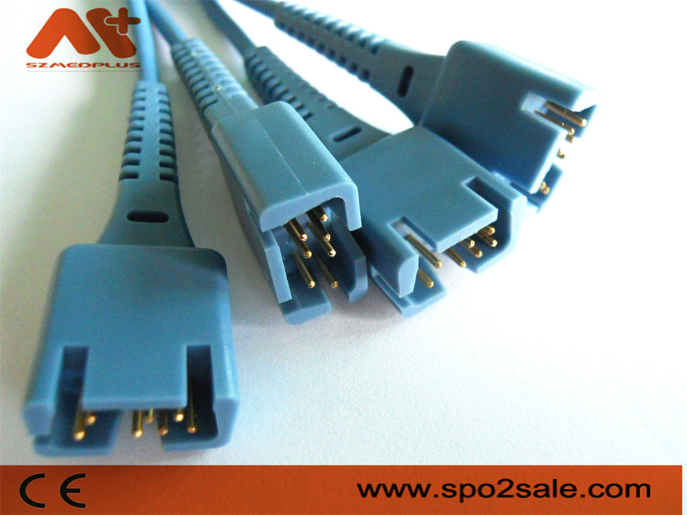 Datex Mindray Spo2 Cable szmedplus Spo2 Extension Cable Grey