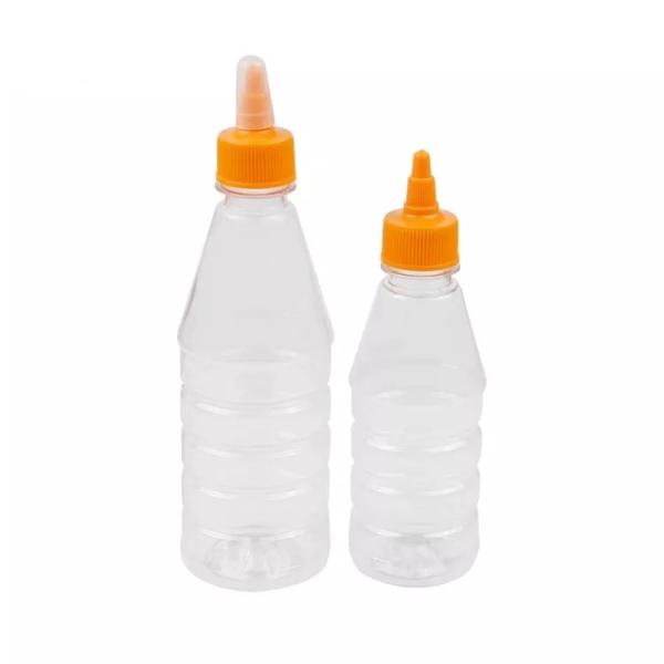 Buy cheap Food Grade PET 17oz Clear Ketchup Mustard Squeeze Bottles from wholesalers