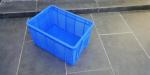 Virgin Plastic Stacking Boxes Lids Option Transportation Storage Color