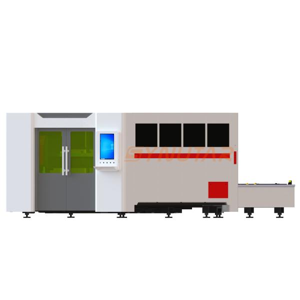 Buy cheap High Precision Raycus Fiber Laser Cutting Machine 3000W / 6000W / 8000W from wholesalers