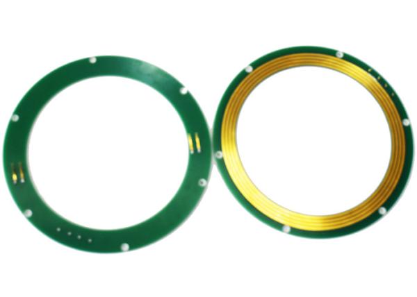 Buy cheap PCB Material Pancake Slip Ring Thickness 7mm 0~12VAC/VDC Excavator Application from wholesalers