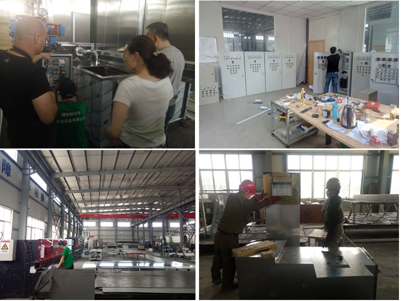 High Quality Vertical Powder Coating line