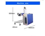 High Efficiency Small Metal Logo Fiber Laser Marking Machine For Eyeglasses