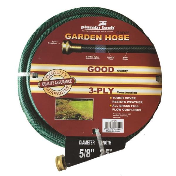 Buy cheap high pressure durable sea blue PVC garden watering hose with sprayer nozzle from wholesalers