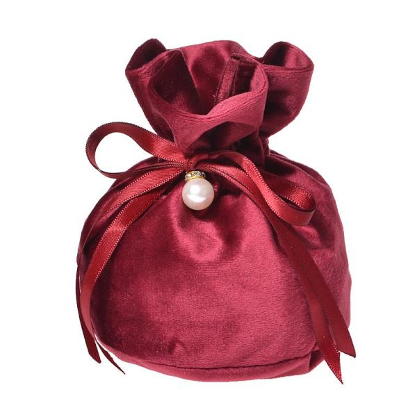 Buy cheap Colorful Odorless Fabric Drawstring Gift Bags Small Velvet Material from wholesalers