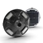 Aluminium solar post light with motion sensor, 10w 20w 30w solar garden light