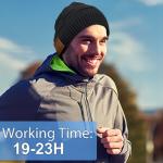 Men Bluetooth Beanie Hat Women Beanie Hat Black For Winter Competition