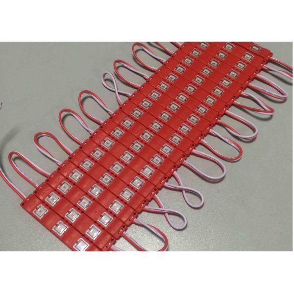 SMD LED Module High Brightness Strong Adhesive Back Tape Module 3 LEDs Per Module for Commercial Sign