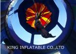 Commercial Rocket Parachute 0.55mm Inflatable Jumping Castle