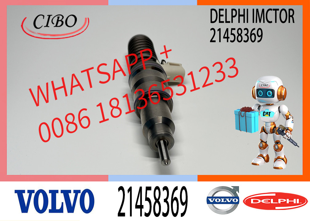 21458369 D13 D16 Engine Fuel Injector 85013160 21569200 Fuel Inyectores Bosch 20972225 21569191 22012829