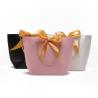 Buy cheap Compact Gorgeous Cardboard Paper Gift Tote Bag Bowknot Ornament for Birthday from wholesalers