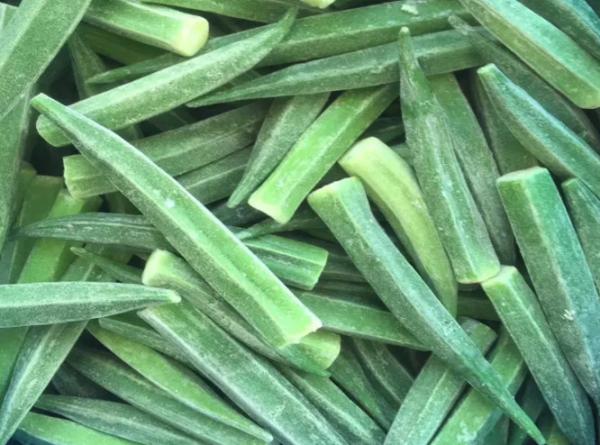 Buy cheap High Grade IQF Frozen Food , Whole / Cut Shape Individually Quick Frozen Okra from wholesalers