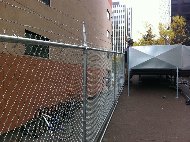 Hot Dip Galvanized PVC 6ft Chain Link Fence