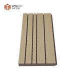 Eco-friendly and Stylish Grooved Acoustic Panel for Auditorium Church Theater