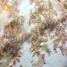 Buy cheap Fashion Beaded 3D Applique Lace Fabric Handmade Embroidery For Bridal Dress from wholesalers