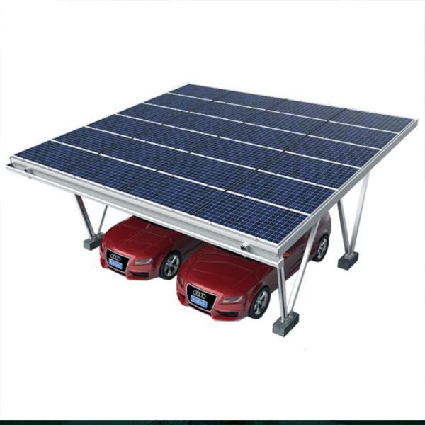Buy cheap Outdoor High Stability Galvanized Waterproof Photovoltaic Panel Solar Mounting System Car Parking Shed from wholesalers