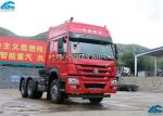 420hp Howo Sinotruk 6x4 Tractor Truck , 10 Wheeler Tractor Head Rated Power