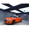 Buy cheap Cars scratch resistant vinyl wrap swipeable Matte Metallic Orange Wrap from wholesalers