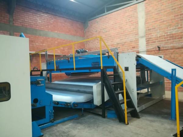 Buy cheap Polyester Fiber Non Woven Cross Lapper , CE / ISO Lapper Machine Color Free from wholesalers