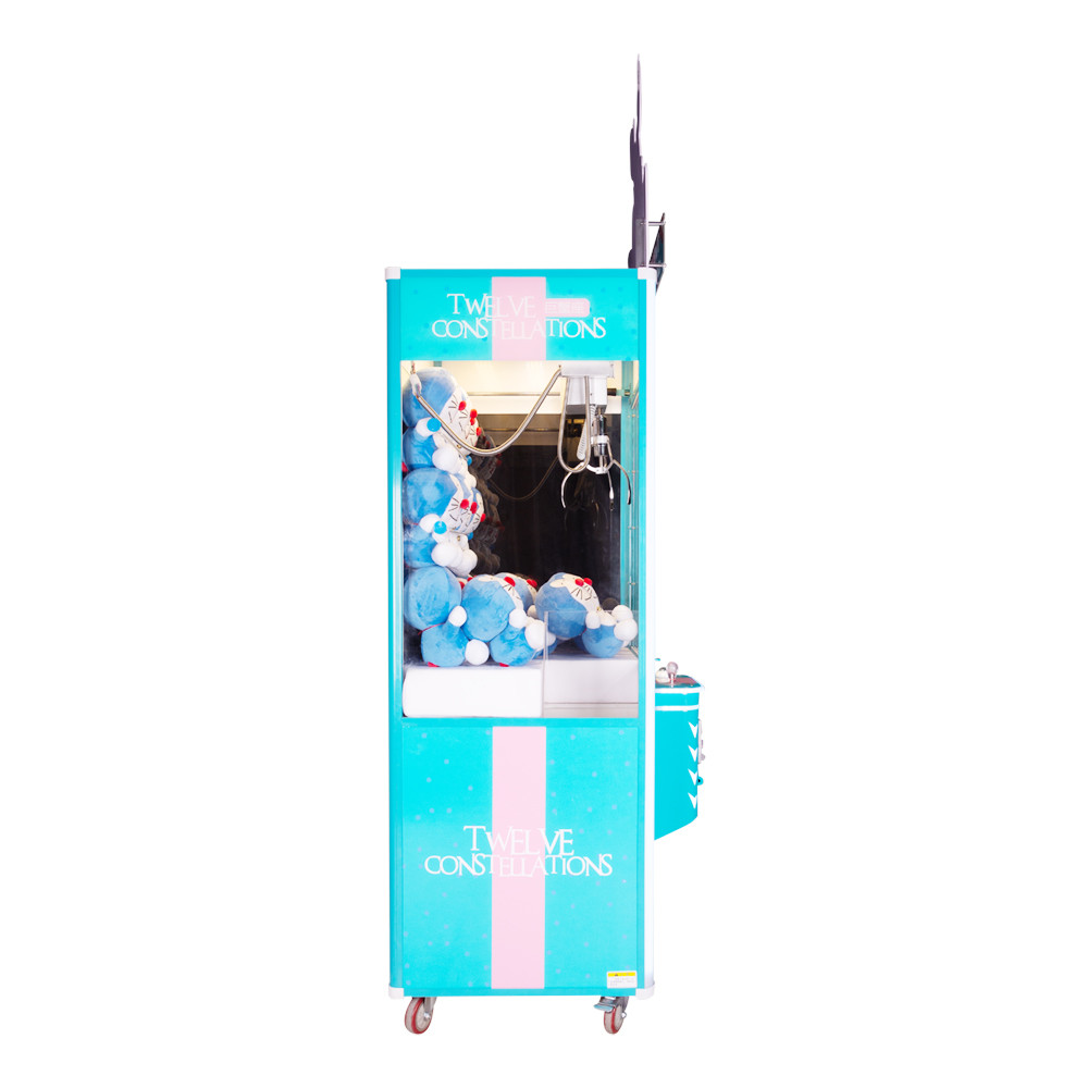Twelve Constellations Plush Toy Stuffing Machine , Three Color Arcade Crane Machine