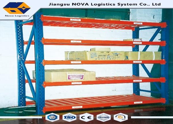 Buy cheap Storing Angle Slotted Storage Racks , Light Duty Boltless Rivet Shelving Warehouses from wholesalers